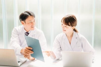 医師と管理栄養士が連携